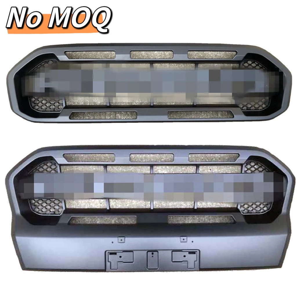 MRD Front Grill with Led Light for Ford Ranger 2019+ T8 MK3 Wildtrak Kidney Grille Kidney