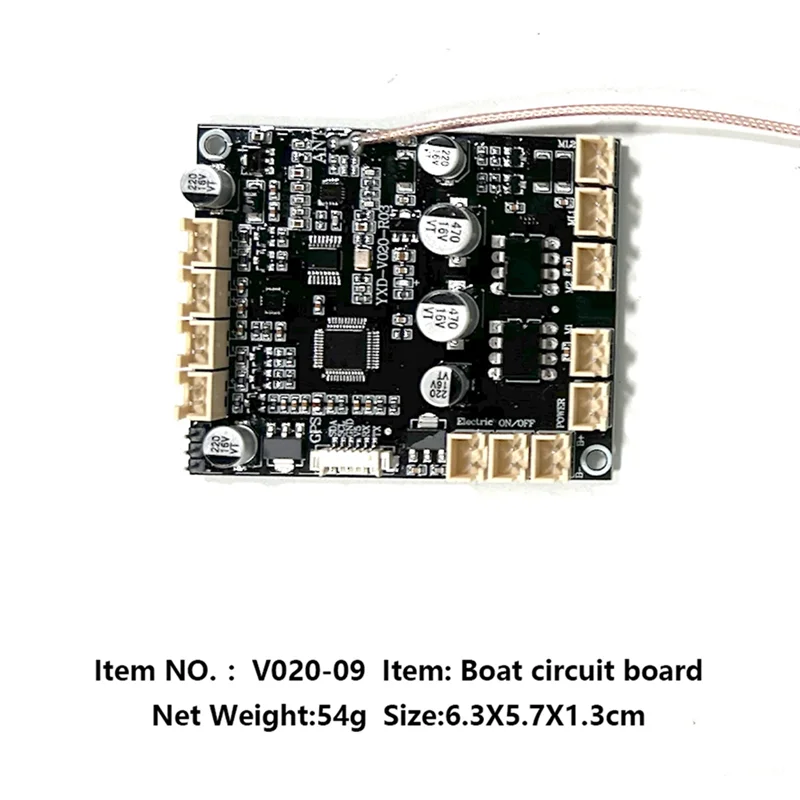 

CGDS-Fishing Boat Main Board Forv020 GPS Fishing Bait Boat Motherboard Remote Control Bait Boat