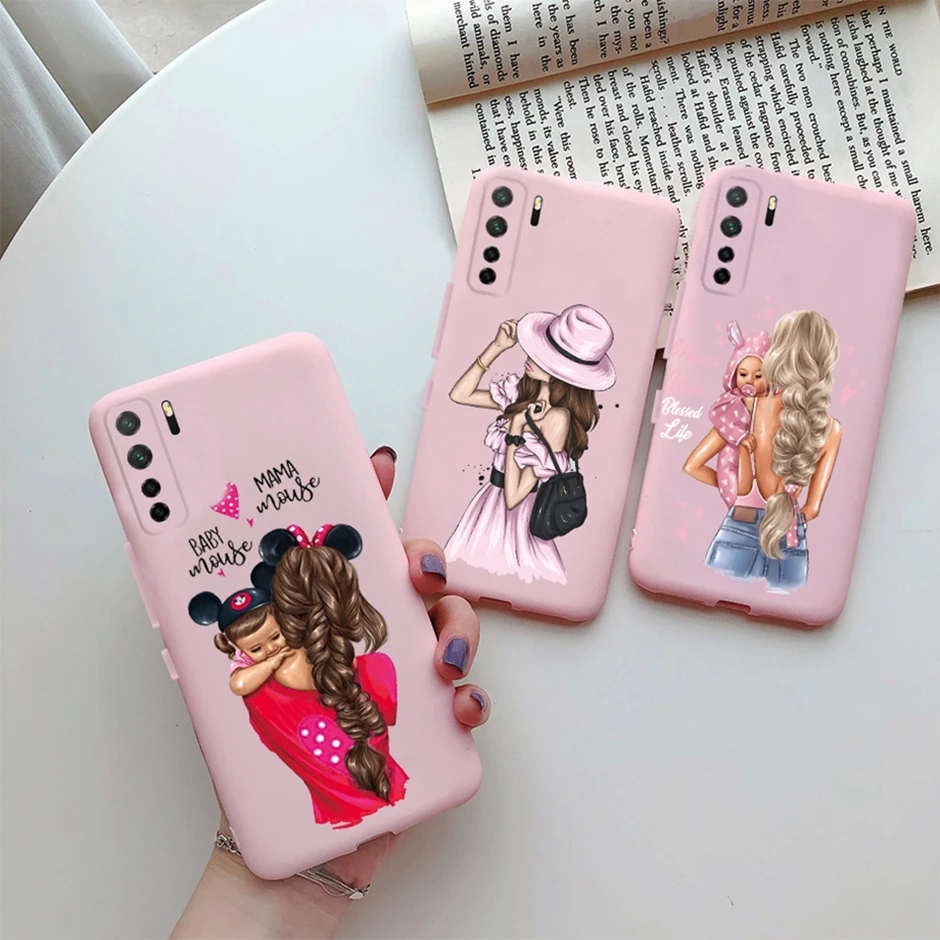 For Huawei Nova 7 SE Case Silicon Bumper Huawei P40 Lite 5G Back Cover Shell For Huawei Nova7 5G SE Honor 30S Russia Phone Cases