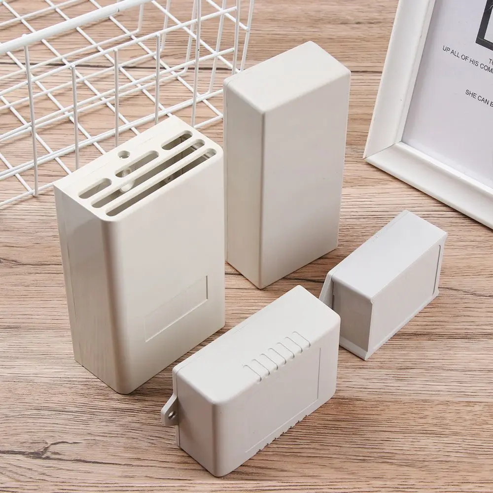 Black/White DIY High Quality Enclosure Boxes Electronic Project Box Waterproof Cover Project Instrument Case