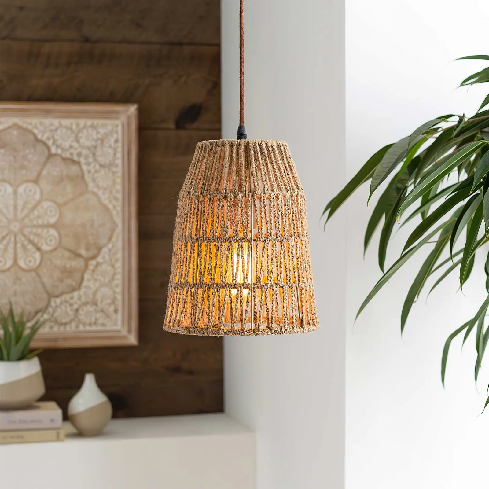 

2 Rolls Natural Jute Rope 8Mm Heavy Duty Twine for Crafting Crocheting Gift Tag Making Burlap String DIY Decorations Supply