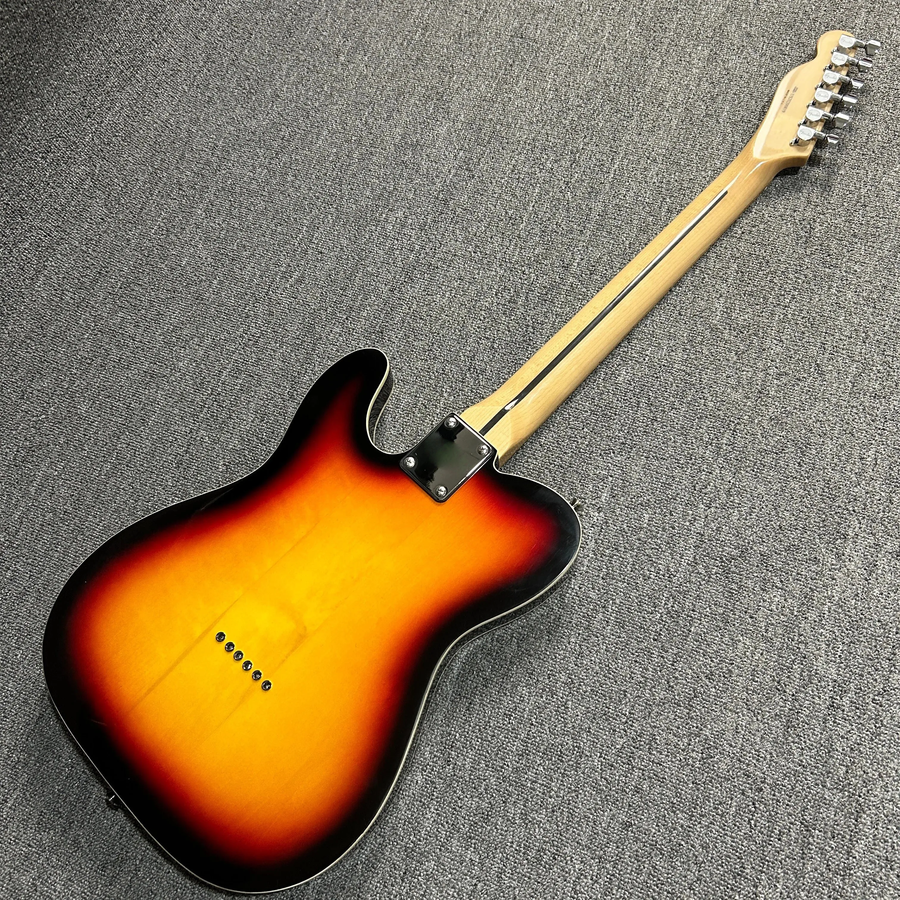 40 inches Hot Sale Work Fine Feel Comfortable Sound Super Great Fen Sunset Color Tele  Guitar Maple Fingerboard Body