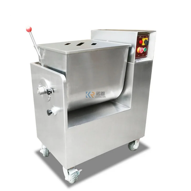 Industry Electric Mince Sausage Meat Vegetables Mixer Grinder Machine Blades Stainless Steel Food Mixing Processing Equipment