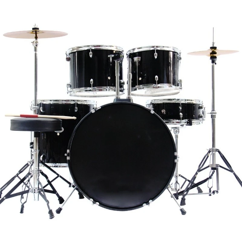 

Drum set 0975 Five drums Two cymbals Four cymbals Drum set Beginner teaching Adult jazz
