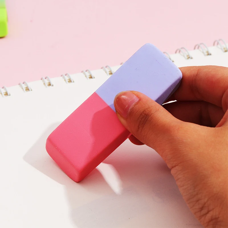 Color Traceless Eraser Large Practical Student Eraser School Office Stationery Student Supplies Back to School