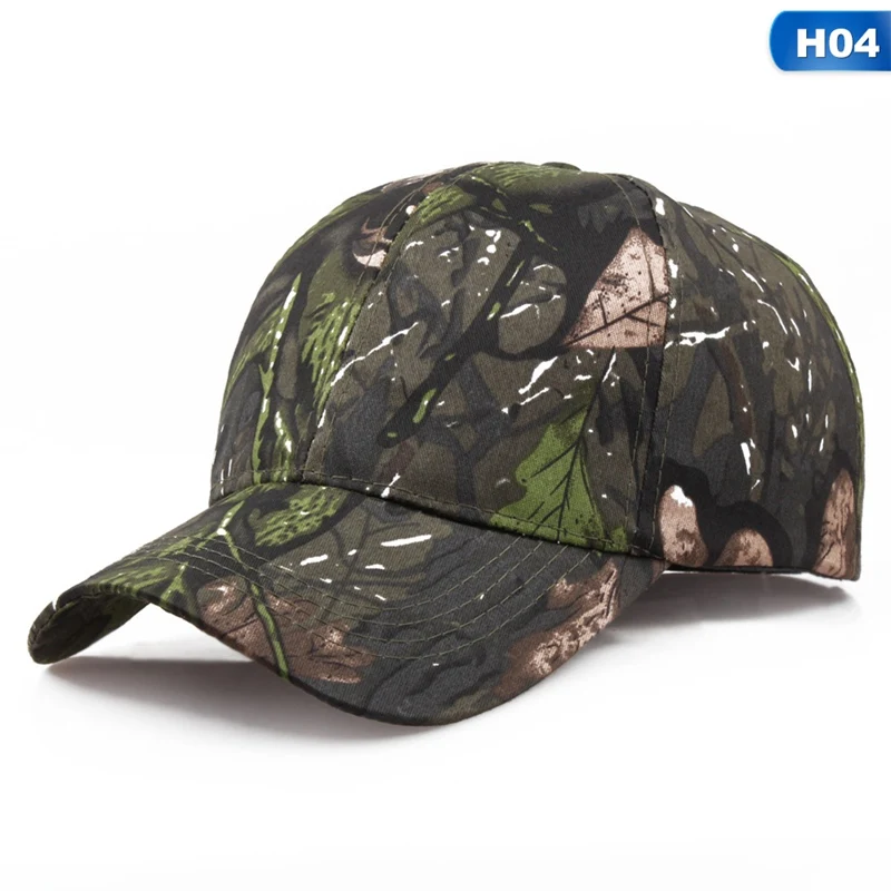 Outdoor Jungle Fishing Baseball Hat Cap Man Camouflage Hunting Hat Casquette Bone Cotton Rucker Camo Snapback Dad Caps