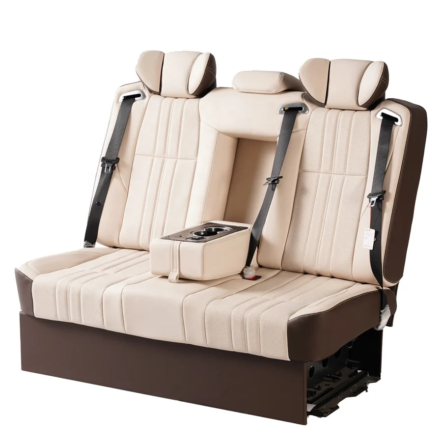 UTV&ATVKIMSEY Auto Back Seats Multifunctional Double Seats Sofa Bed Seats With Holder Power Switch Electric Slider