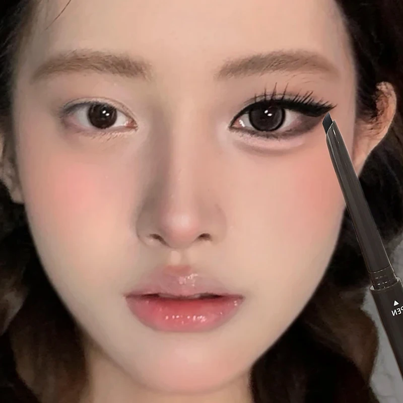 Double Head Matte Eyeliner Gel Makeup Waterproof Black Coffee Natural Eyeshadow Lying Silkworm Contour Stick Eyes Cosmetic Pen