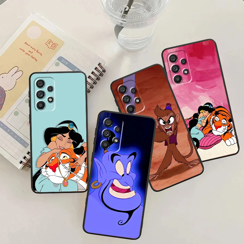 

Disney's Aladdin Disney Art For Samsung Note 20 10 Ultra Plus A31 A14 A12 A70 A34 A25 A04 A05 A15 A24 5G Black Soft Phone Case