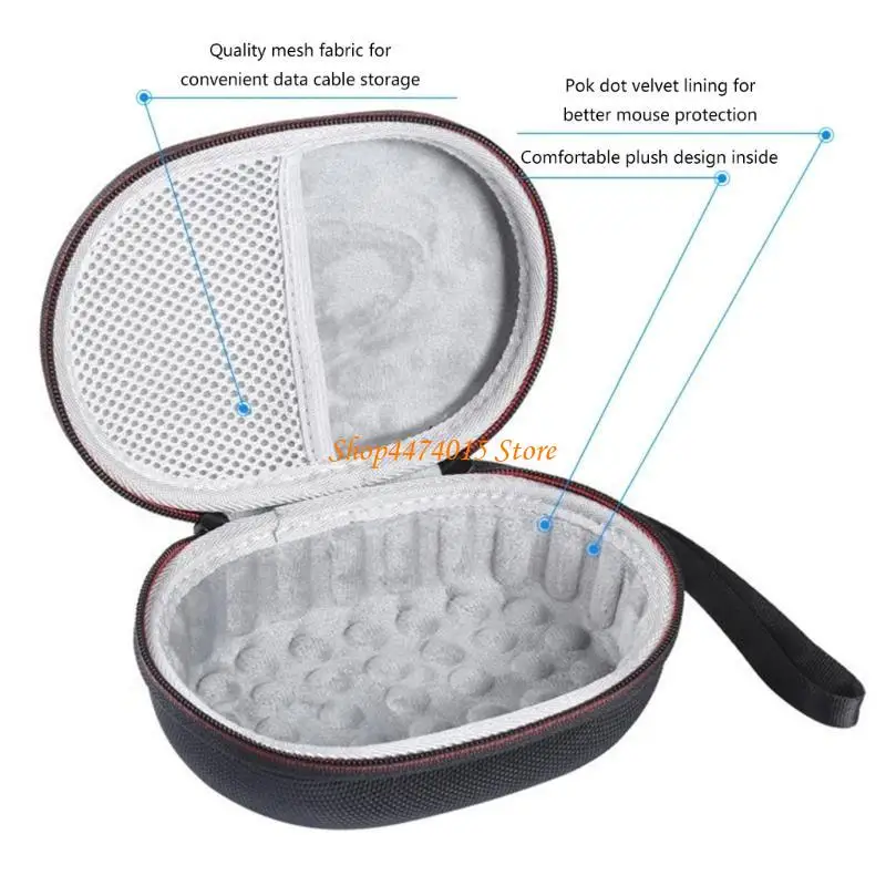 K1AA Portable Hard Travel Case Replacement for MX 3S Gaming Mouse