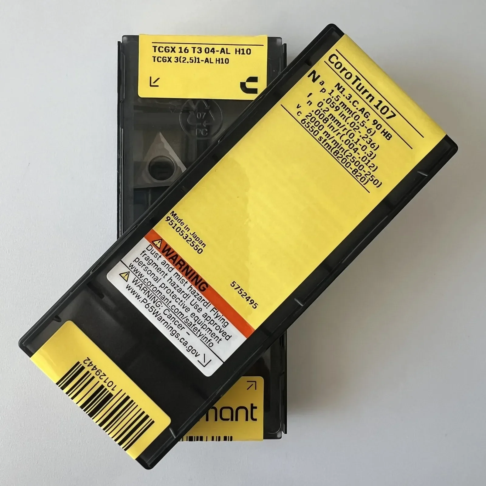 

SANDVIK-Coromant / TCGX16T304-AL H10 / 10 Pcs