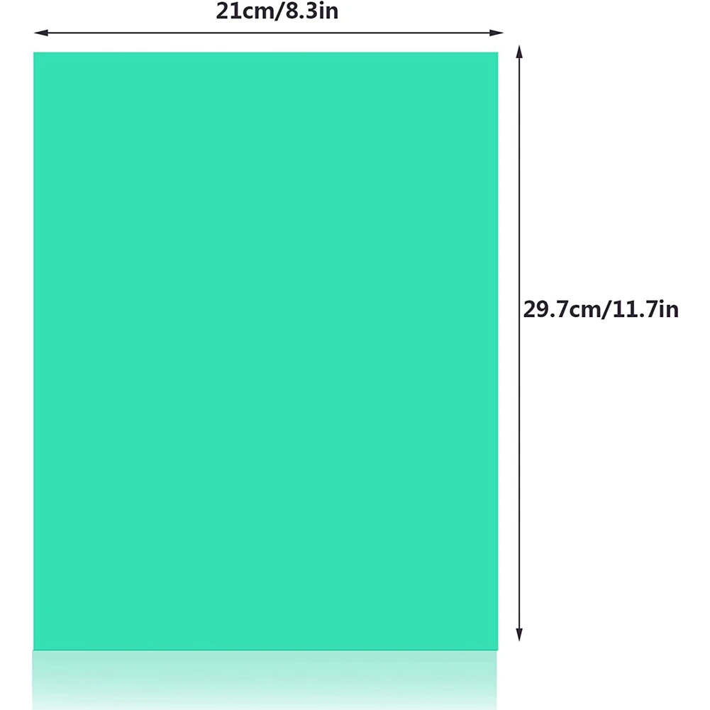 색상 보정 컬러 오버레이 필름 조명 젤 필터, 필름, 비디오, 사진, 무대 (녹색), 9 개