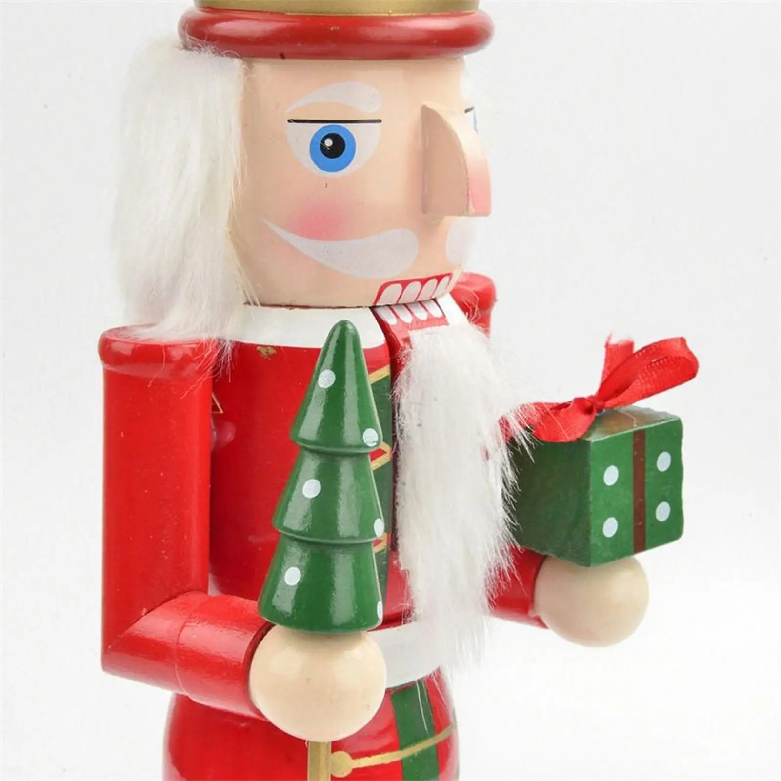 Nutcracker Christmas Decor 15 Inch Wooden Holiday Soldier Nutcracker Decoration Christmas Traditional Holiday Decoration For