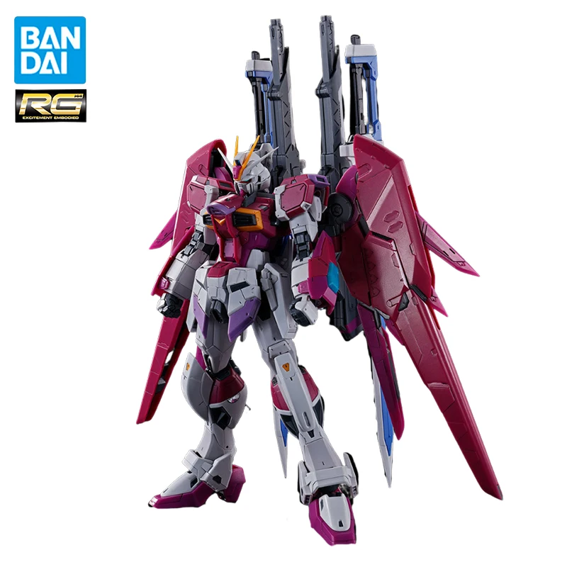 In Stock Genuine Original BANDAI RG ZGMF-X56S/θ Destiny Impulse Gundam Action Figure Collectible Model Doll Statuette Ornament