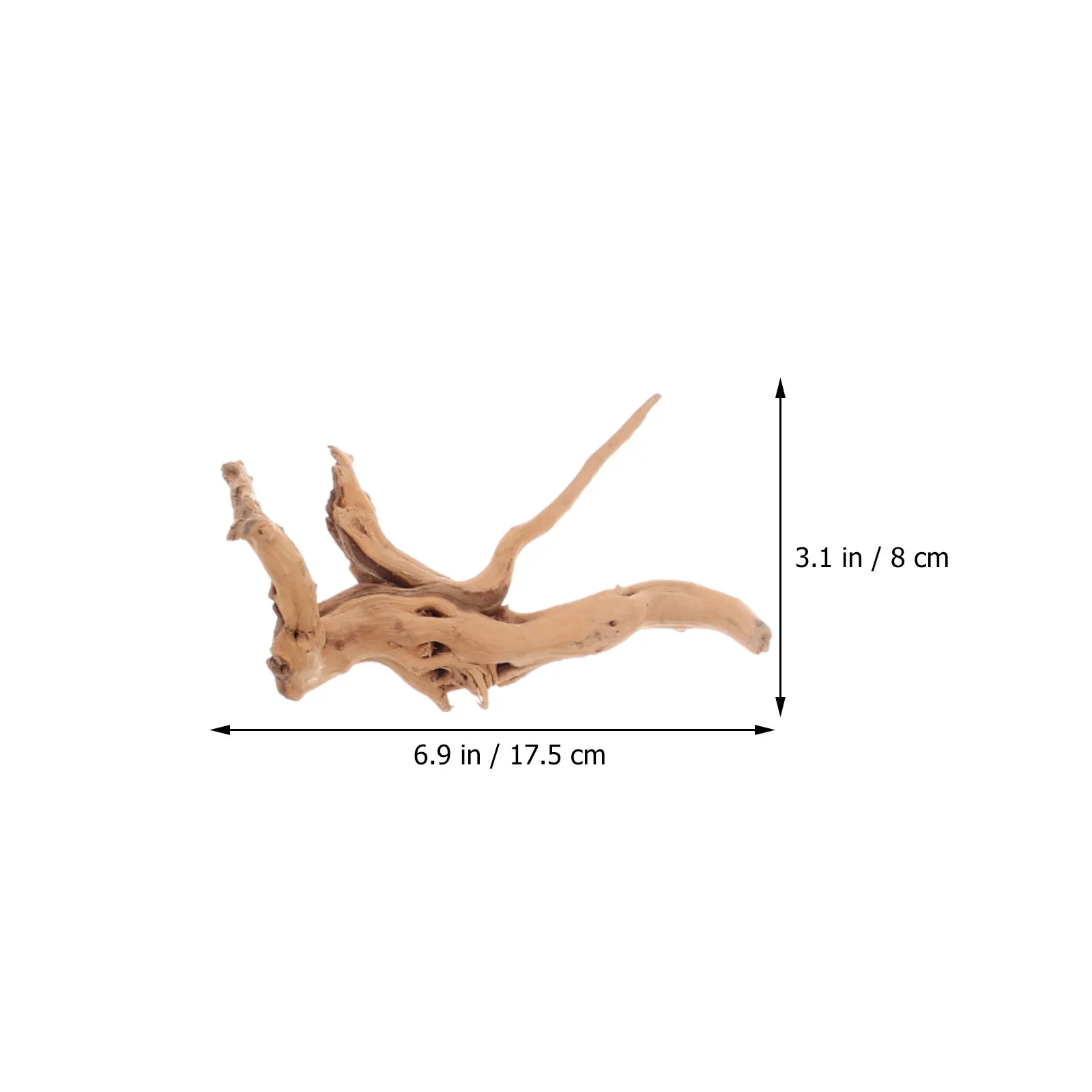 

3pcs Fish Tank Driftwood 15x1 25x2 Random Styles Natural Branches Aquarium Decor Reptile Tank naments Underwater Crafts Pet