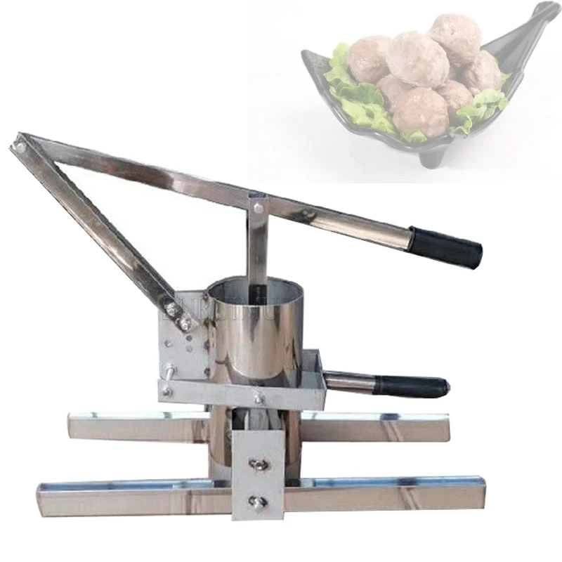 

Meatball Forming Making Machine Small Hand Press Meat Ball Maker Make Pork Vegetables Ball Machine