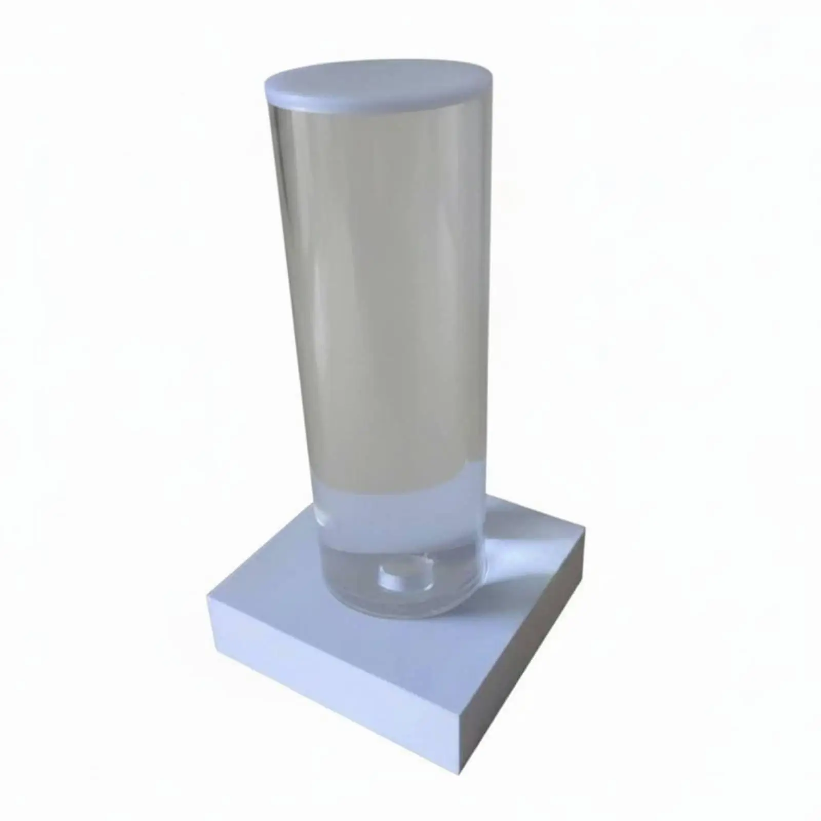 Acrylic Showcase Stand for Timepiece Water Resistance Demo with LED Illumination and Bubble Test for Retail
