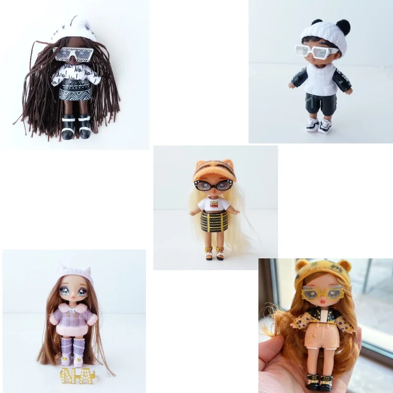 

Nana Nana Mini Surprise Doll Fashion Trend Dressable Doll Girl Play House Gift