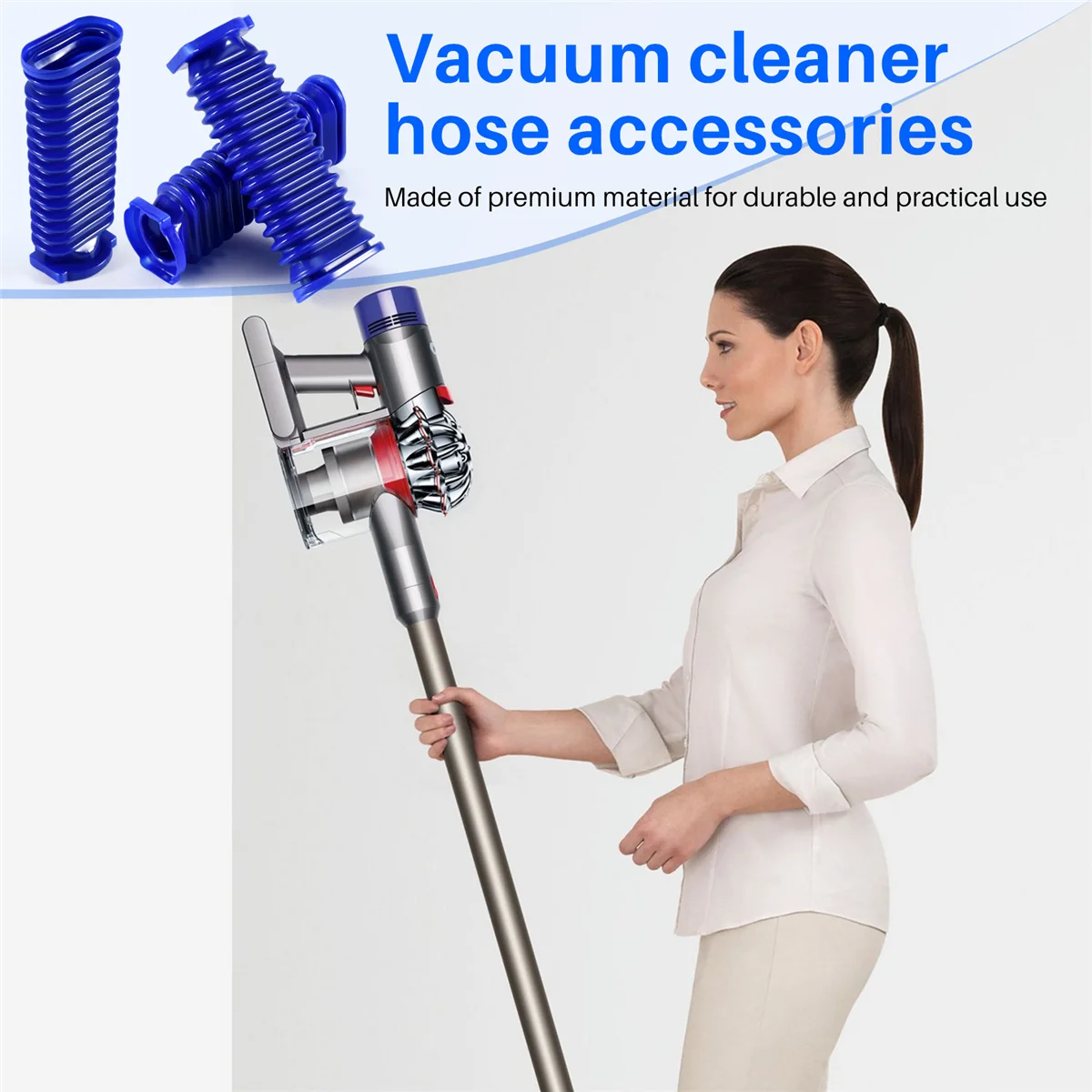 

Y14A3Pack, синие фитинги для всасывания барабана для Dyson V6 V7 V8 V10 V11, запасные части для пылесоса