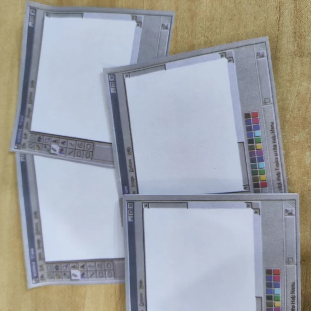 Classic Computer Disk Shape Sticky Notes Self Adhesive Memo Pads Decorative Stationery For Daily Task Record Planning