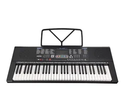 

Brand Best Music Gift 61 Keys Electronic Organ Beginner Electric Piano Musical Instruments With Microphones And Displayra