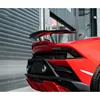 람보르기니 우라칸 LP580 LP610 EVO 카본 파이버 스포일러 테일 핀 리어 스포일러 가이드 리어 윙 다이버터 바디 키트 6