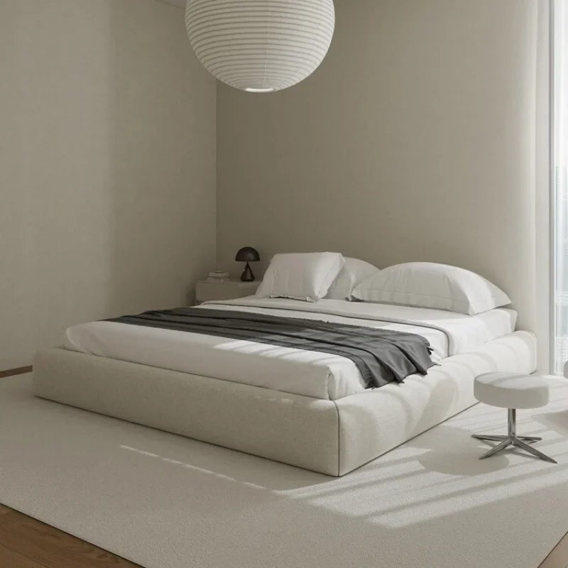 

Student Simple Bed White High Quality Cheap Bedroom Quality Bed Design Light Luxury Makeup Letto Matrimoniale Trendy Furniture