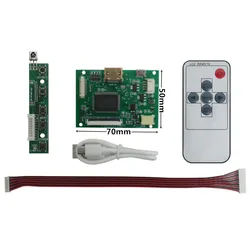 Highly Compatible Universal 50Pin/40Pin TTL TFT IPS LCD Display Screen HDMI-compatible DIY Driver Control Board