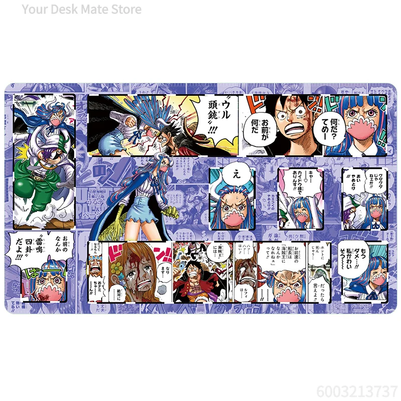 One Piece Nightmare Luffy TCG Playmat Waterproof Anti-slip Card Game Mat