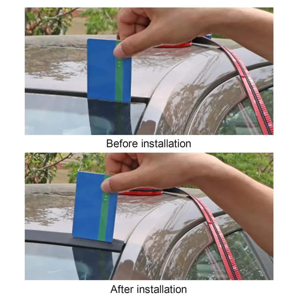 Car Seals Edge Sealing Strips Rubber Auto Roof Windshield Car Sealant Protector Strip Window Seals Noise Insulation Soundproof view 4
