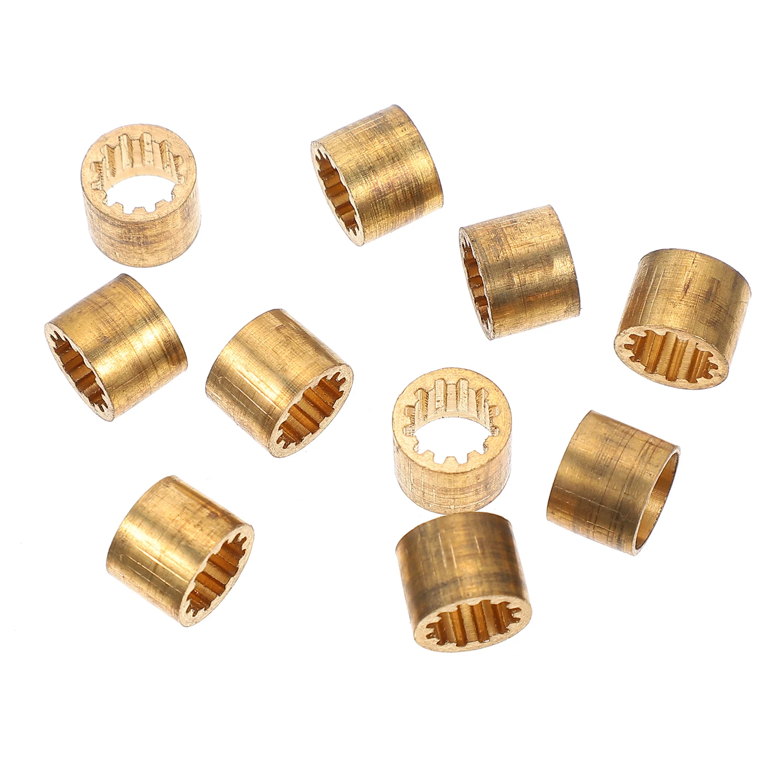 

20 Pcs Pool Cue Copper Tips Billiard Snooker Lightweight Smooth Easy Install Portable Professional for Cue