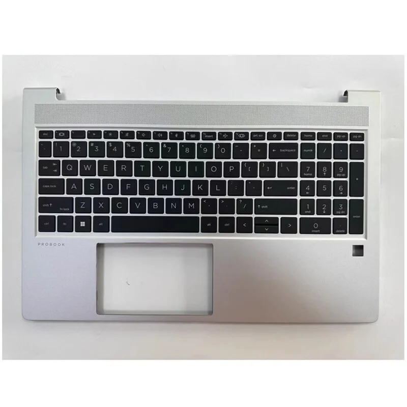 New Palmrest Upper Case US Backlit Keyboard For HP ProBook 450 G10 N43874-001