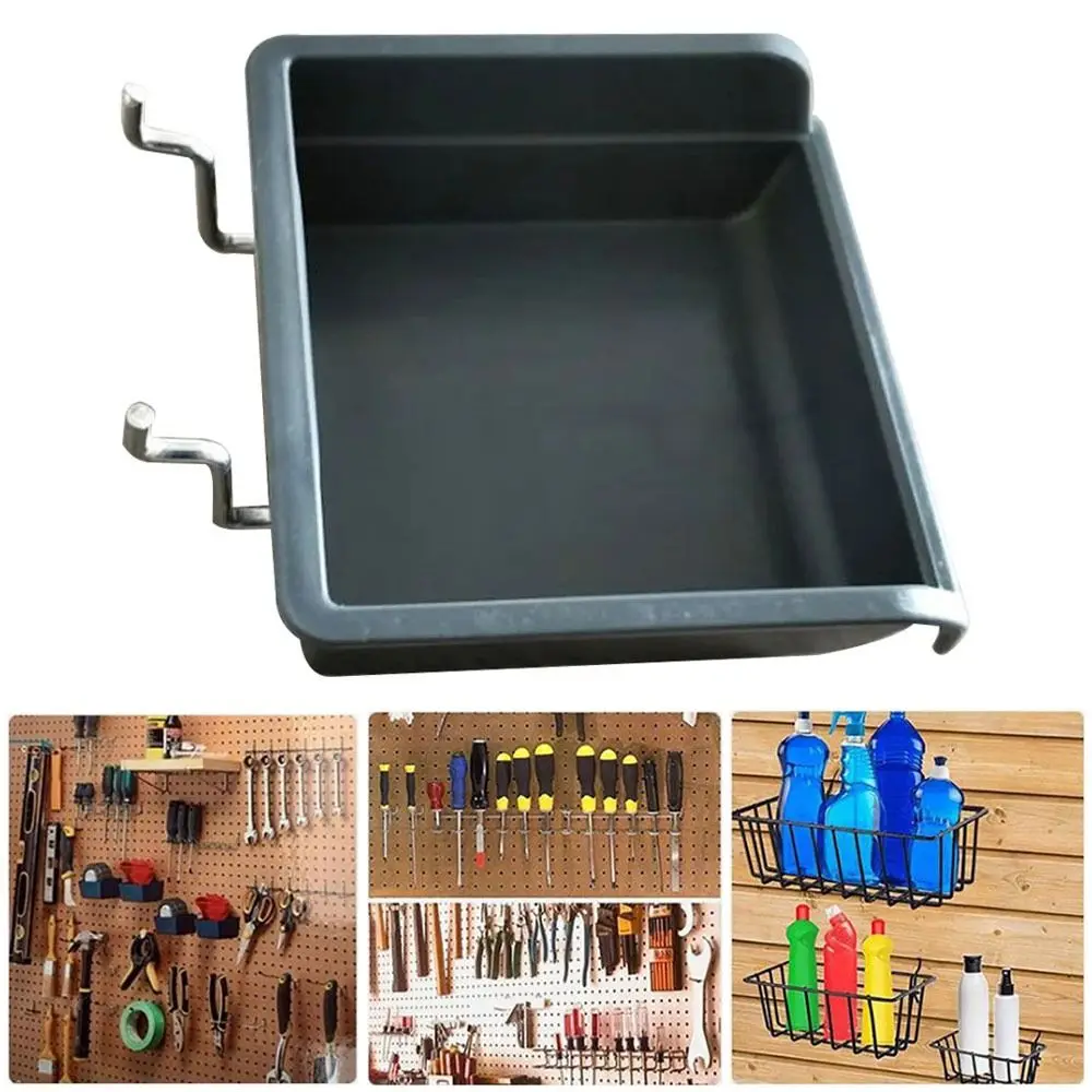 

1Pcs Shelving Accessories Pegboard Bin Hanging Tool Organizer Items Organizers Storage Box Garage Smal Wall Sundries Holders