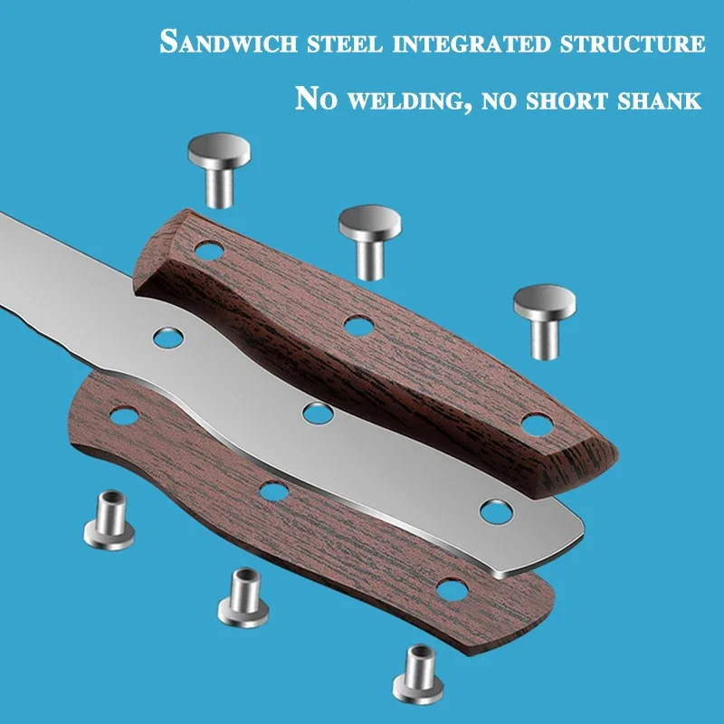 Commercial fruit knife household watermelon cutting special artifact large plus long stainless steel fruit sharp knife