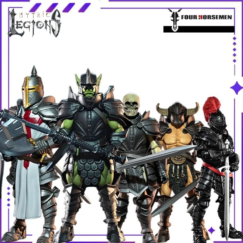 

[In Stock] Four Horsemen Studios Mythical Legion Series Legion Builder Reinforces Savage Finished Model Movable Joint Modelgift