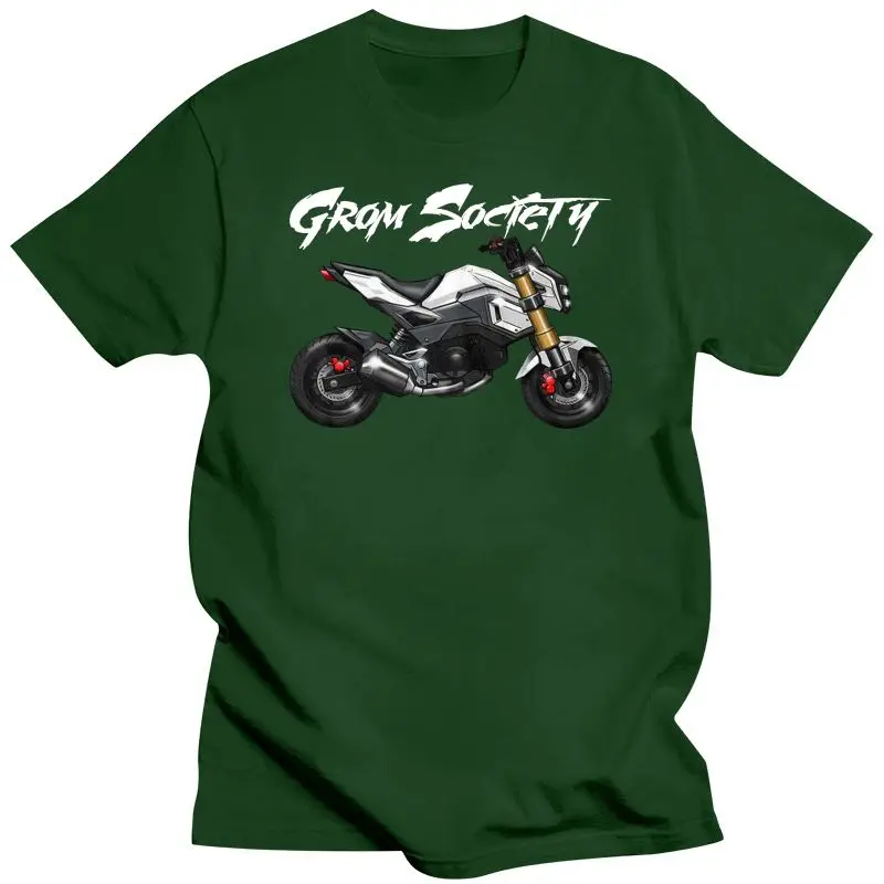 2022  Japanese Motorcycle Msx125 Grom - Society Tee T-Shirt Sf Msx125Sf Motorcycle Msx 125 D Camisetas T Shirt