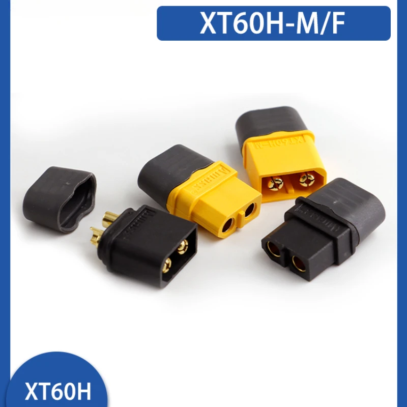 Amass XT60H Plug with jacket version 3.5mm gold-plated plug T plug connector - Image 4