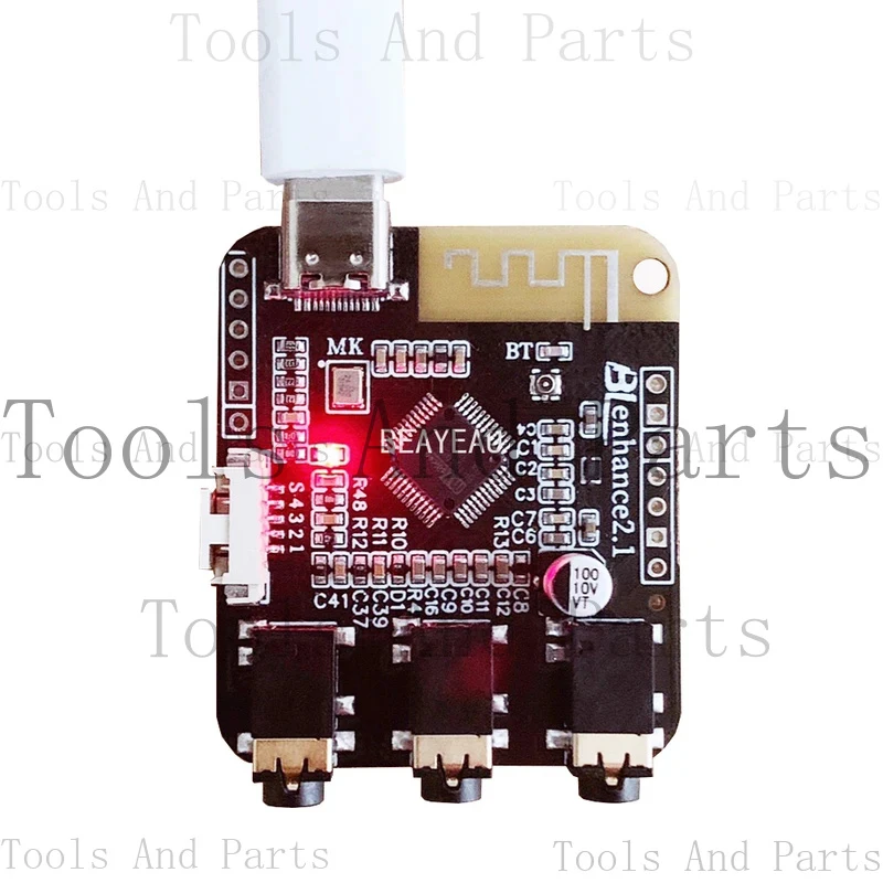 Módulo de División de Frecuencia Electrónica BP1048 5.0 DSP EQ40, Placa de Ajuste de Preamplificador Estéreo de Audio TWS