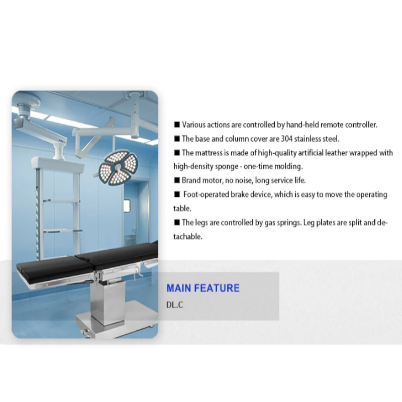 KeLing KL-DL-C Hospital Surgical Operating Table Table Surgical Operating Table