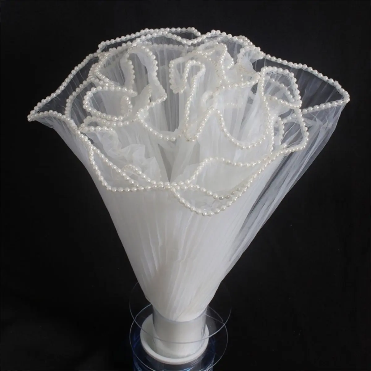 【MUST-HAVE LIST】 12 Pack Pearl Edge Bouquet Packaging Paper, Flower Wrapping Mesh Paper for Mother'S Day Wedding Anniversary
