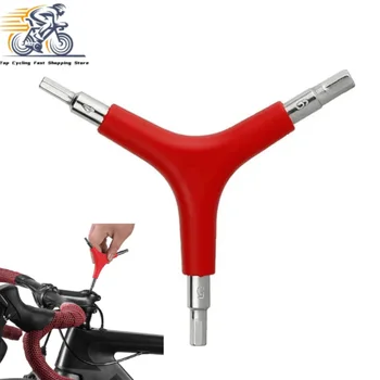 Y-شكل 3 طريقة عرافة وجع دراجة هوائية جبلية دراجة صيانة أداة إصلاح الداخلية مسدس المفك للتخييم في الهواء الطلق الدراجات 4/5/6 مللي متر