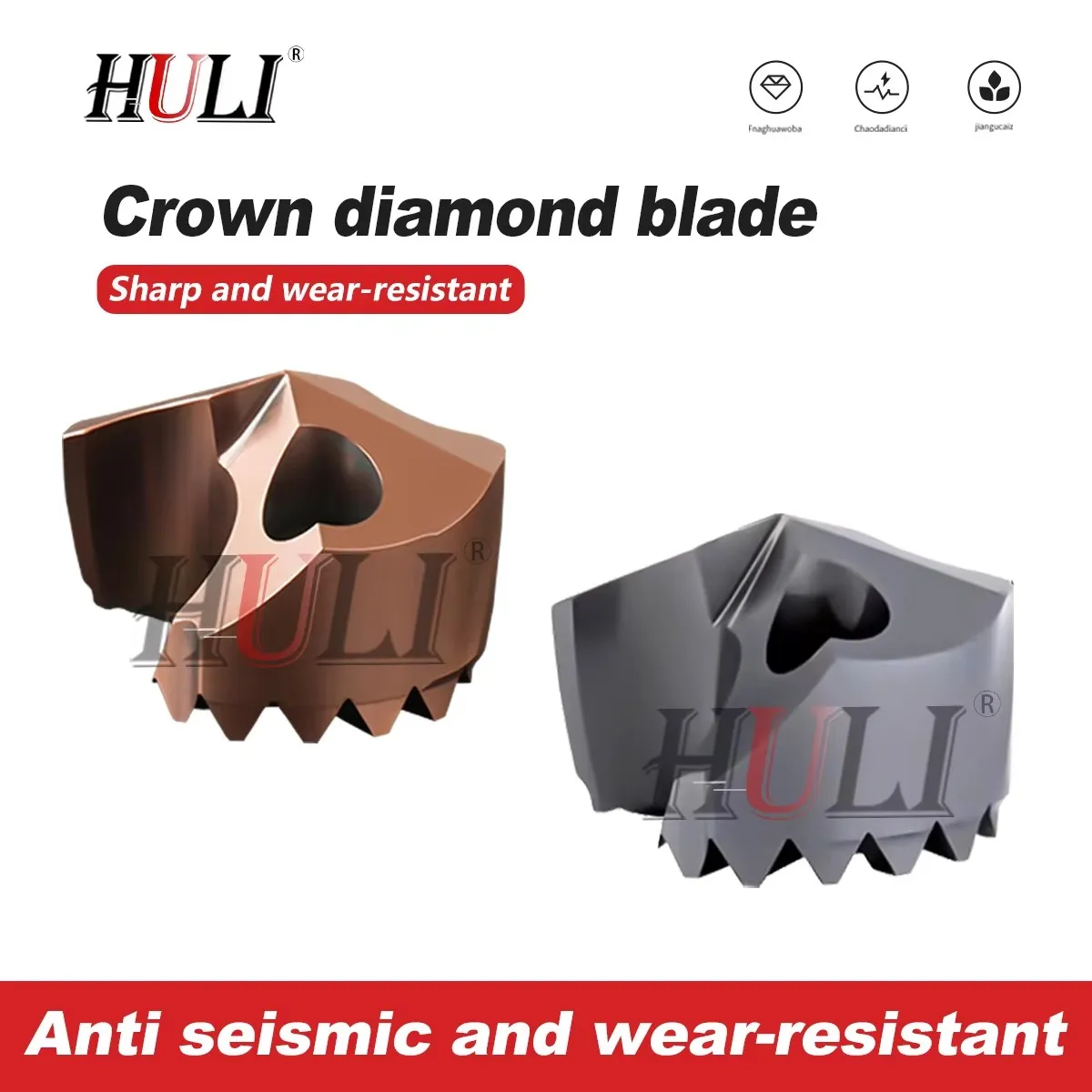 Little Ant Cutting Tool 10.0/12.0/13.0/17.5/25.8 Deep Hole Inner Hole Water Discharge Violent Drilling Blade Wear Resistant Tool