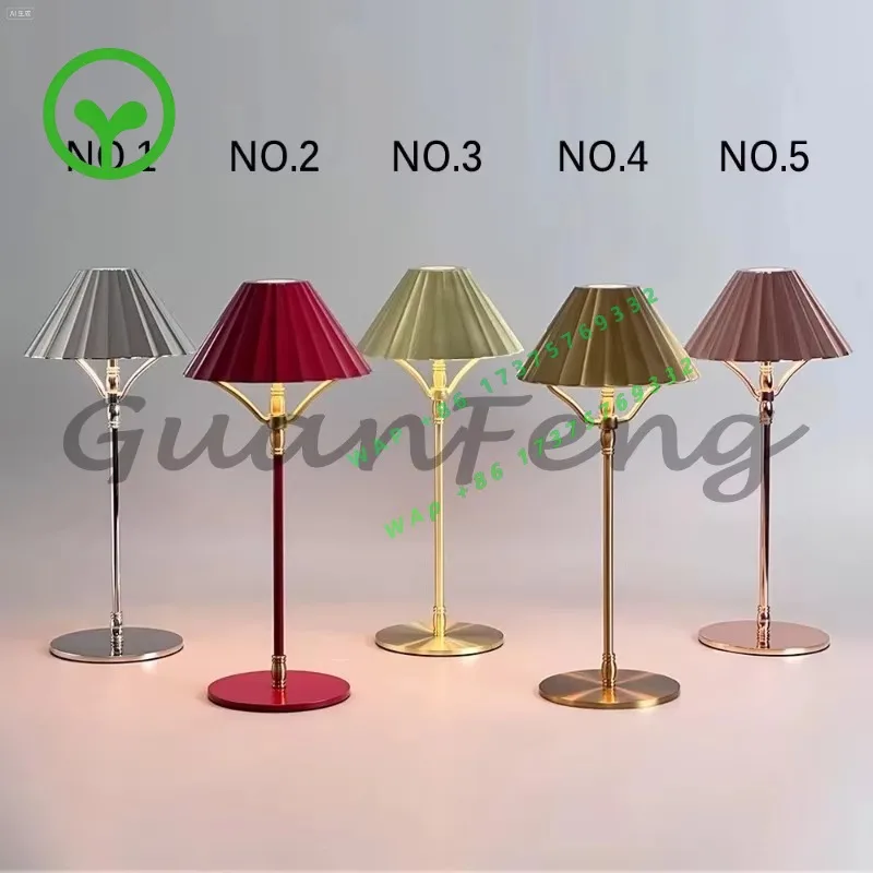 

【specialized】High Quality Scallop Cordless Led Rechargeable Battery Table Lamp Interior Usb Charging Decorative Desk
