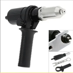 Best Selling Professional Electric Rivet Nut Gun Machine Core Pull Accessories Cordless Riveting Gun Drill Adapter Insert Nut