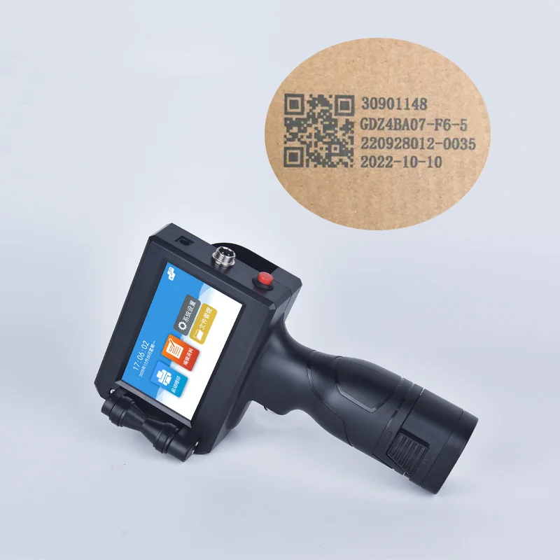 

Handheld Inkjet Printer Date Industrial Qr Coder Batch Number Cardboard Box Printer Portable Printer Coding Machines for Cloth