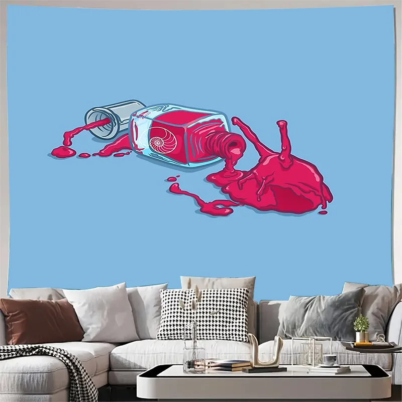 Vaporwave Tapestry Aesthetic Room Decor Wall Hanging Psychedelic Art Trippy Backdrop Grunge Vaporwave Wall Decor Vaporwave Room