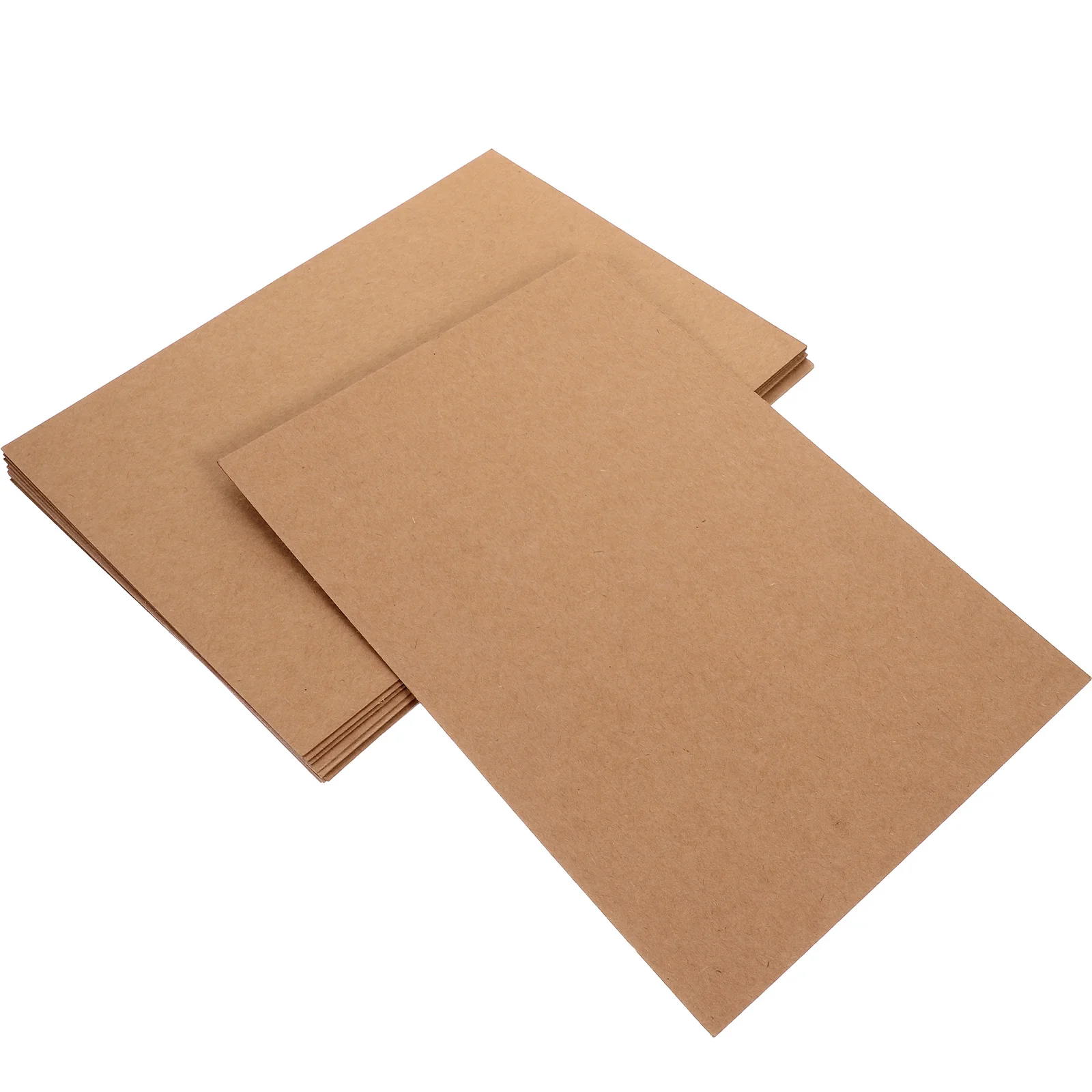 

10 Sheets Kraft Paper Brown Stationery Blank Oil Painting Cardboard Boxes Household