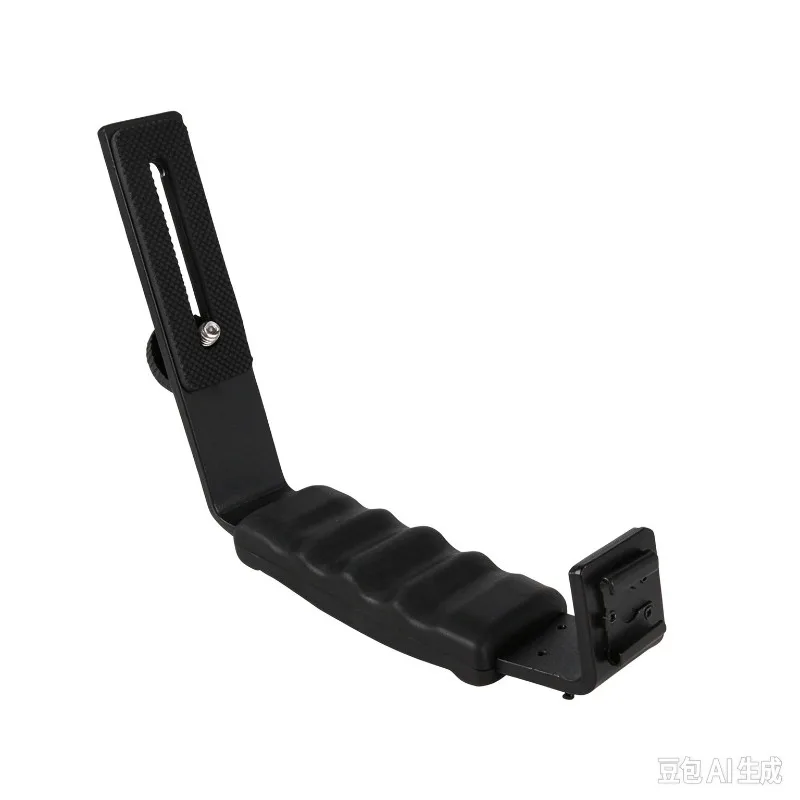 Single L-shaped Bracket, Single Hand-held Suitable for Camera, Stabilizer External Flash LED Fill Light Extension Bracket