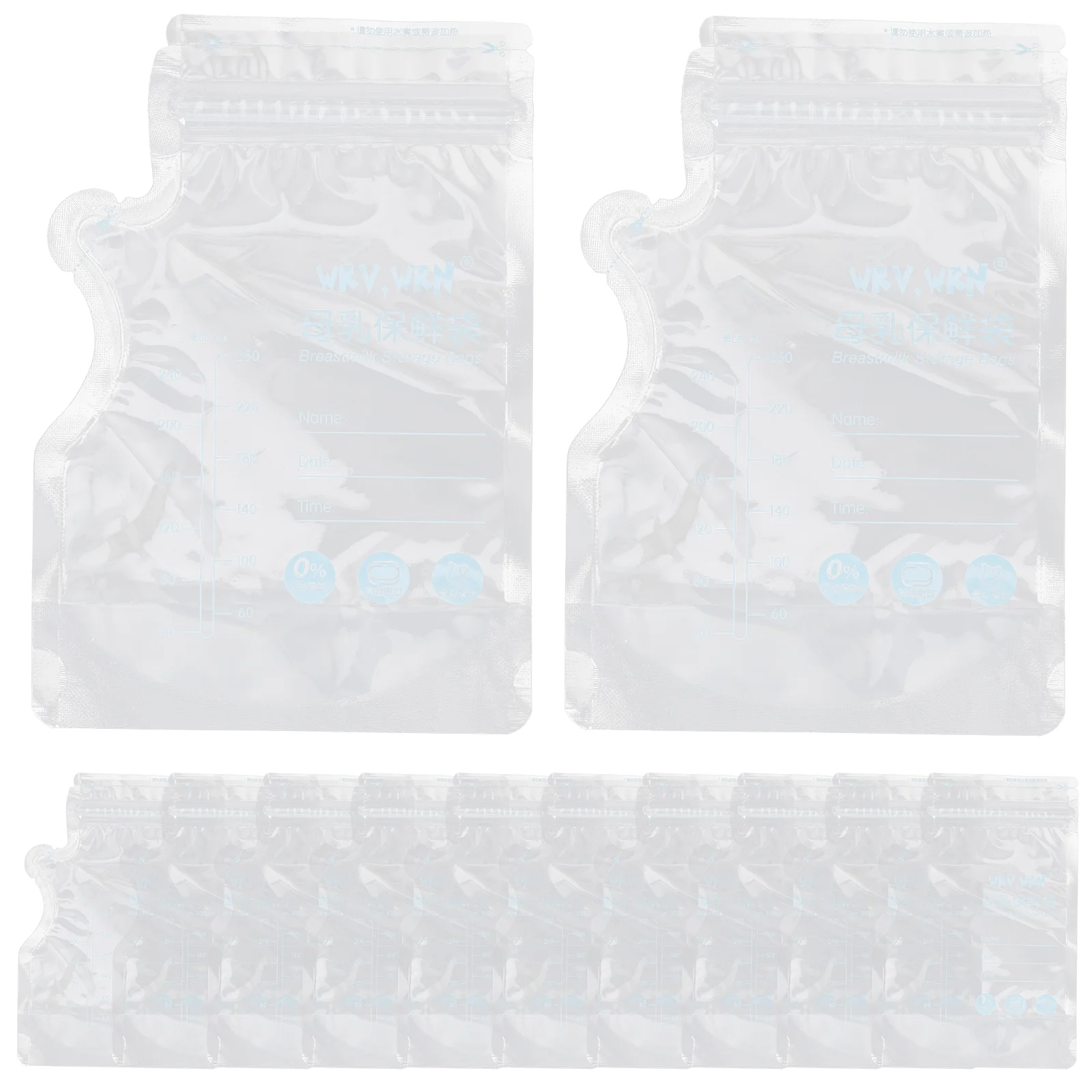 30 Pcs Breast Milk Storage Bag Bags for Breastmilk Freezer Organizer Disposable The Pet