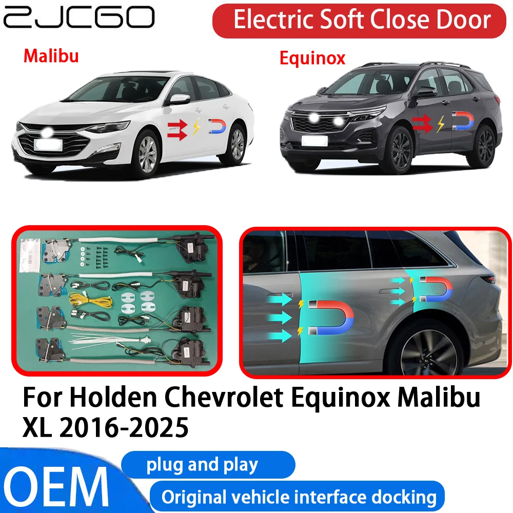 

for Holden Chevrolet Equinox Malibu XL 2016-2025 Car Automatic Electric Soft Close Door Closer System OEM Plug and Play